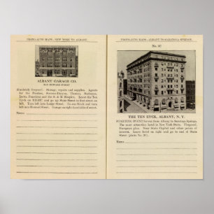 Póster Garaje de Albany los diez Eyck