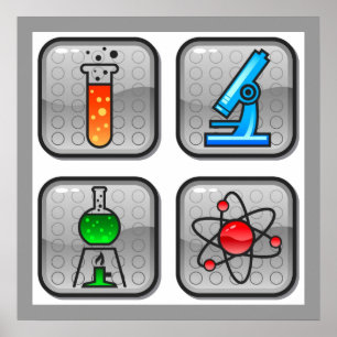 Póster Garcya.us_ScienceIcons