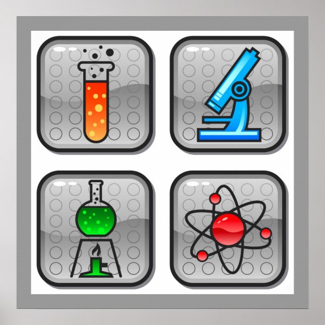 Póster Garcya.us_ScienceIcons (Frente)