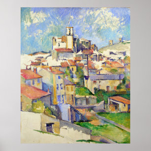 Póster Gardanne (Aix-en-Provence) Paul Cézanne