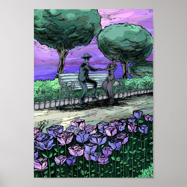 Póster Garden (Frente)