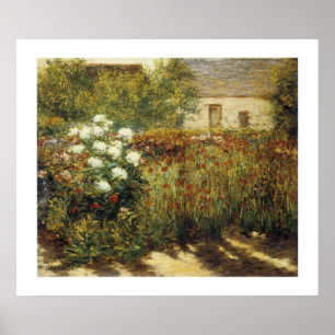 Póster Garden at Giverny