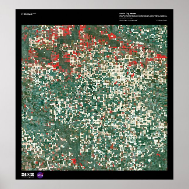 Póster Garden City, Kansas (Frente)