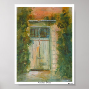 Póster Garden Door by Kevin E. Slater