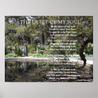 PÓSTER GARDEN GATE POEM