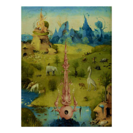 Póster Garden of Eden - Hieronymus Bosch