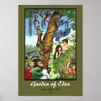 Póster Garden of Eden Print
