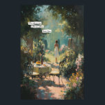 Póster Garden Path Quote Poster  Woman Walking, Floral<br><div class="desc">Garden Path Quote Poster  Woman Walking,  Floral Courtyard,  Painterly Wall Art

Vintage Poster,  Japanese Art,  Exhibition Poster,  Art Print,  Wall Decor,  Mid Century Modern,  Bauhaus Print,  Minimalist Wall Art,  Home Office Decor,  Housewarming Gift,  Gallery Wall Set,  Retro Wall Art,  Botanical Print</div>