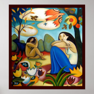 Póster Garden Repose Poster