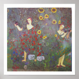 Póster Gardening Graces - collage art