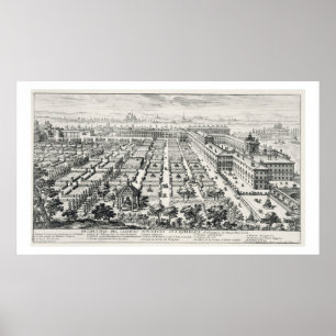 Póster Gardens of the Quirinale, from 'Li Giardini di Rom