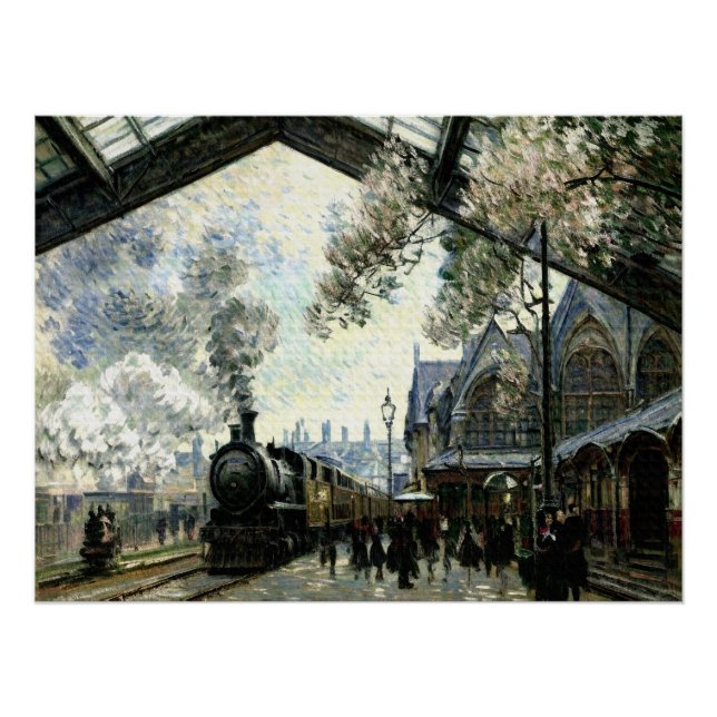 Póster Gare St. Lazare (Anverso)