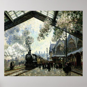 Póster Gare St. Lazare