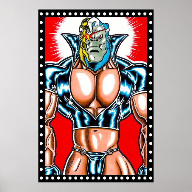 Póster Garganta™ (Frente)