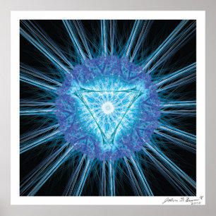 Póster Garganta Chakra