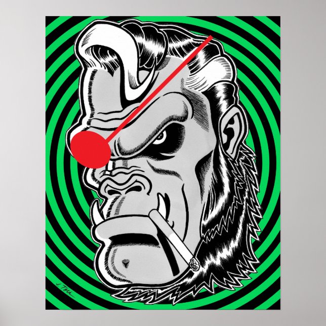 Póster Garganta™/Head Poster (Frente)