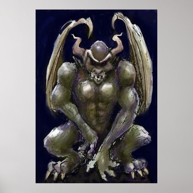 Póster Gargoyle (Frente)