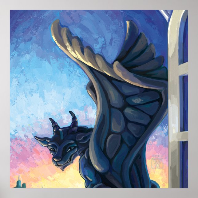 Póster Gargoyle Guardian (Frente)