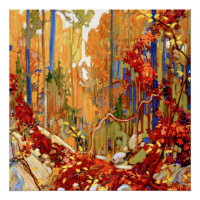 Garland del otoño, arte fino de Tom Thomson
