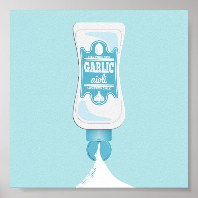 Póster Garlic Aioli (Frente)