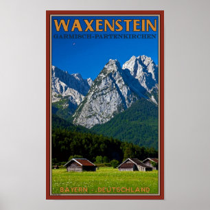 Póster Garmisch - Waxenstein