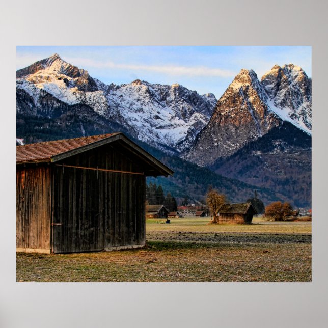 Póster Garmisch Zugspitzeland (Frente)