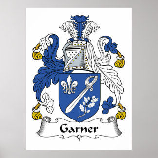 Póster Garner Family Crest