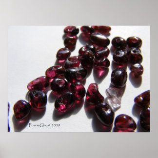 Póster Garnet Bead Chips