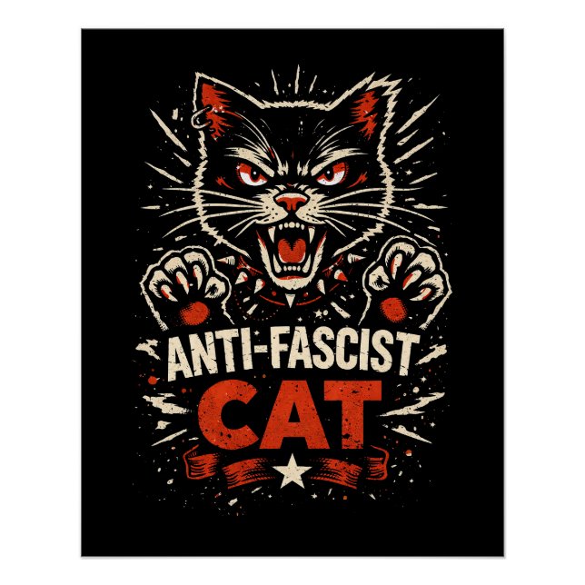 Póster Garras de la Resistencia (Anverso)