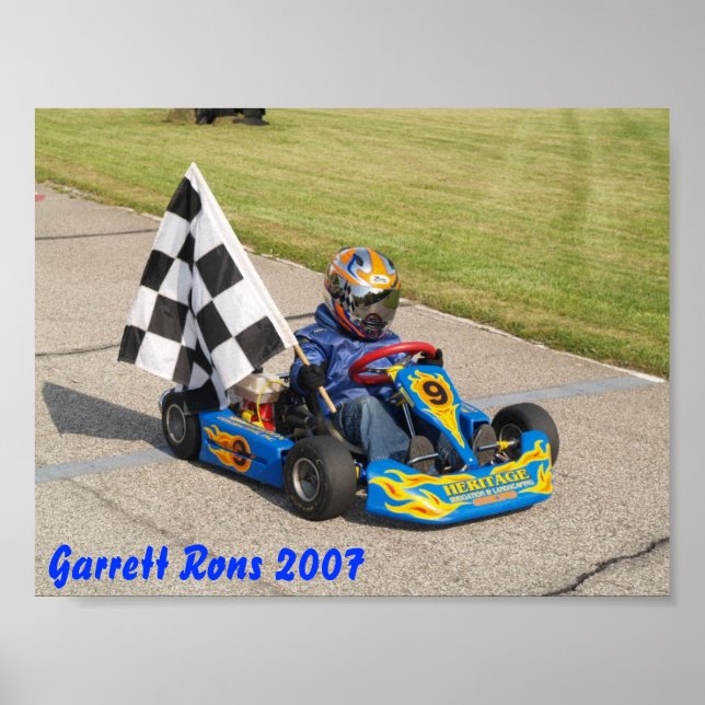 Póster Garrett Rons 2007 (Frente)
