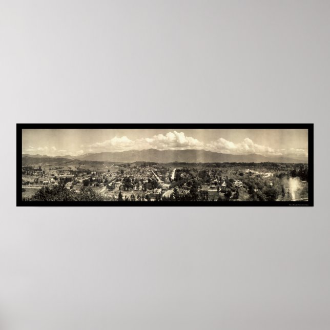 Póster Garvanza Los Angeles Photo 1910 (Frente)