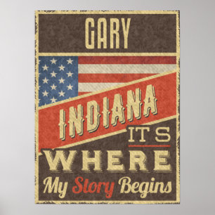 Póster Gary Indiana