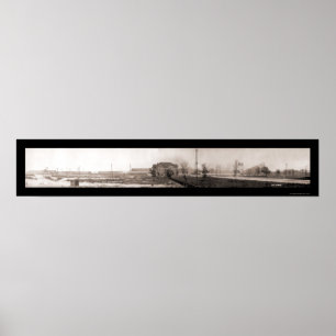 Póster Gary Indiana Steel Photo 1910