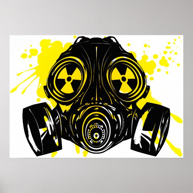 PÓSTER GAS_MASK_PROTECTION (Frente)