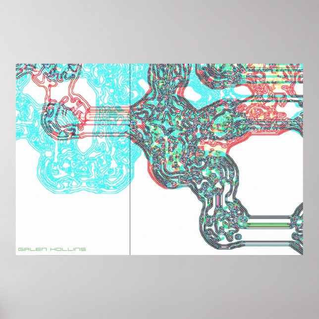 Póster Gasoducto móvil (Frente)