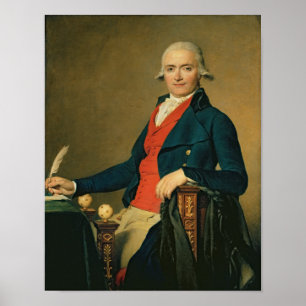 Póster Gaspard Meyer or The Man in the Red Waistcoat