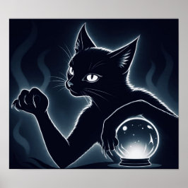 Póster GataNegraPsíquica
