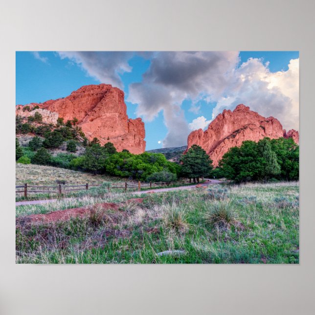 Póster Gateway Rocks Garden Of The Gods Poster (Frente)