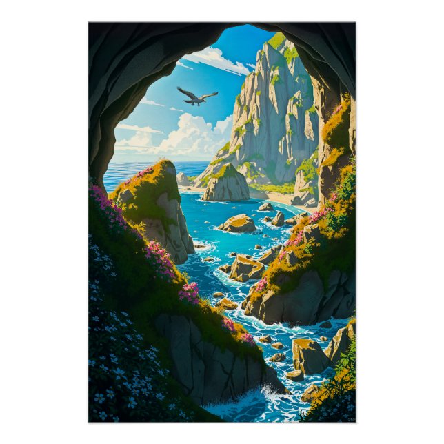 Póster Gateway to the Untamed Coast (Anverso)