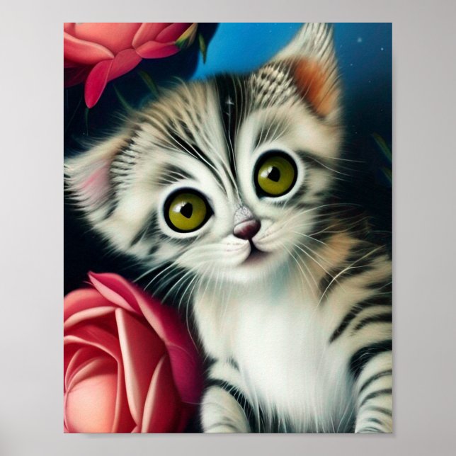 Póster Gatitos Adorables 7 (Frente)