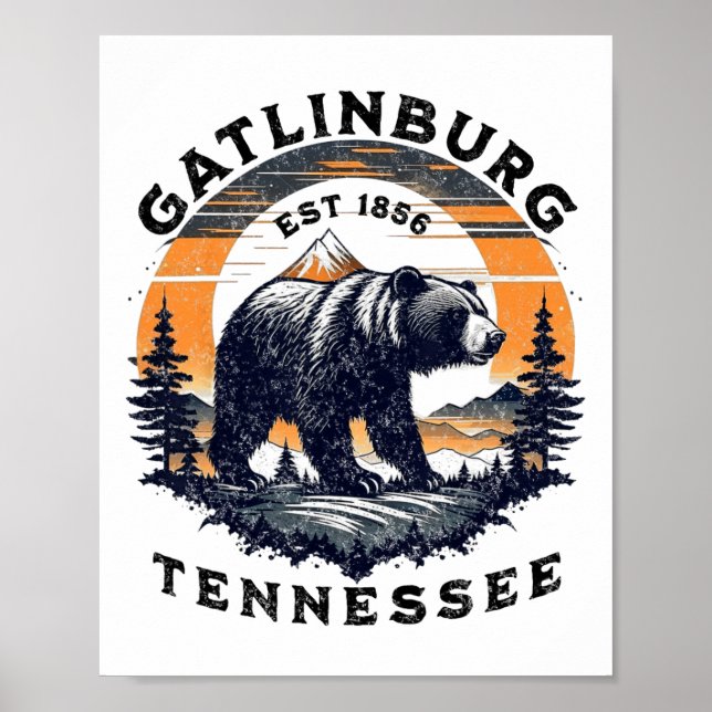Póster Gatlinburg  (Frente)