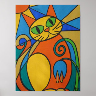 Póster gato