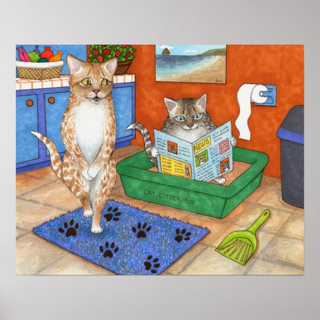 Póster Gato 538 (Frente)