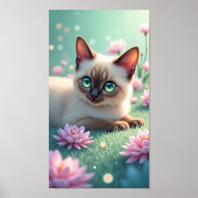 Póster Gato Bonito (Frente)