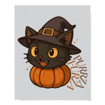 Gato Bruja de Puré de Calabaza
