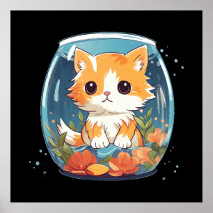 Póster Gato Culpable