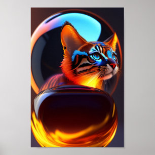 Póster Gato de bebé