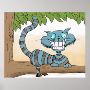 Póster Gato de Cheshire