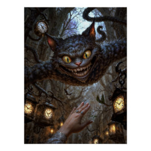 Póster Gato de Cheshire