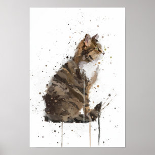 Póster Gato de granero